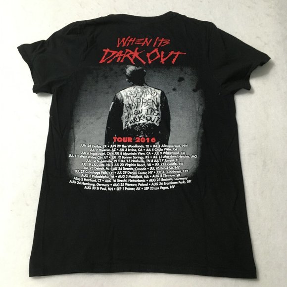 #L The Endless Summer Tour 2016 G-Eazy/Logic/YG/Yo Gotti black small t-shirt - Picture 2 of 8